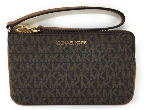 michael kors large wristlet|Michael Kors wristlet wallet outlet.